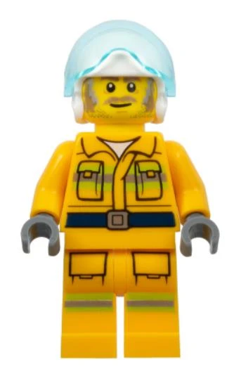 Lego Minifigür Fire Reflective Stripes cty1369 ürün görseli