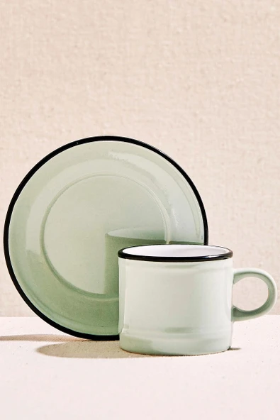 Electrum Seramik Espresso Fincanı Su Yeşili 1 Adet ürün görseli