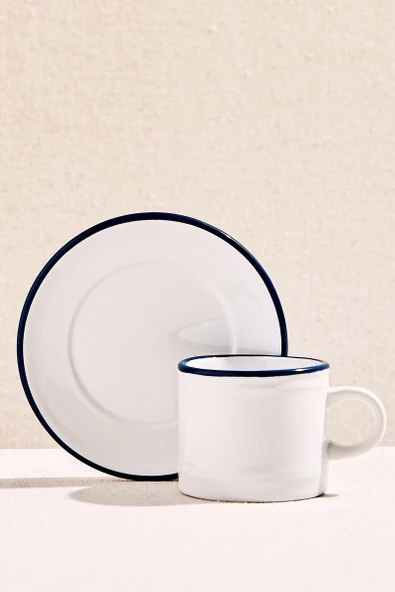 Electrum Seramik Espresso Fincanı Beyaz 1 Adet ürün görseli