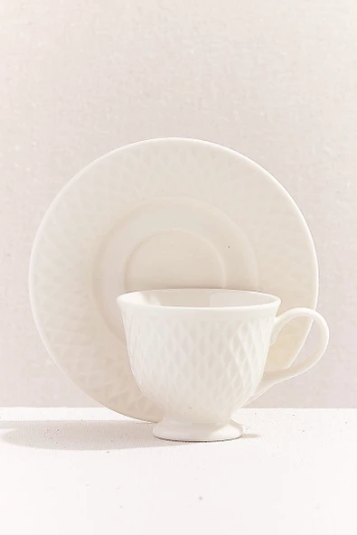 Eclat Porselen Espresso Fincanı Krem 1 Adet ürün görseli