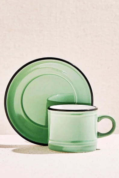 Olive Electrum Seramik Espresso Fincanı 1 Adet ürün görseli