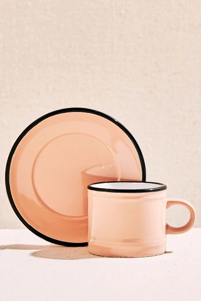 Electrum Seramik Espresso Fincanı Somon 1 Adet ürün görseli