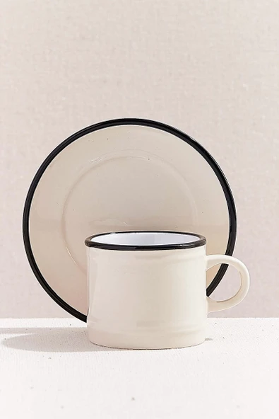 Electrum Seramik Espresso Fincanı Kemik 1 Adet ürün görseli