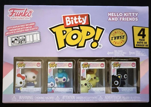 Funko Bitty Pop! Hello Kitty and Friends 4'lü Paket (Figür Boyu 2,25 cm) ürün görseli
