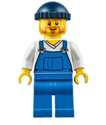 Lego Minifigür Fire Lighthouse Keeper cty0648 ürün görseli