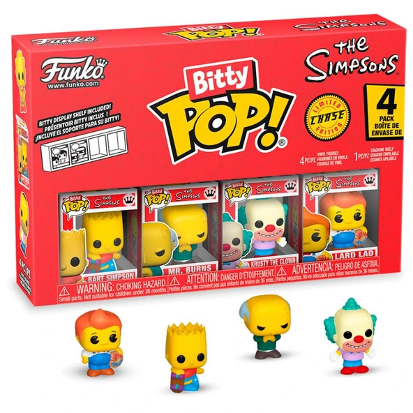 Funko Bitty Pop! The Simpsons 4-Pack ürün görseli
