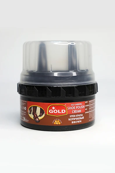 2 ADET  Gold Ayakkabı Boyası Krem 200 ml Kahverengi ürün görseli 1