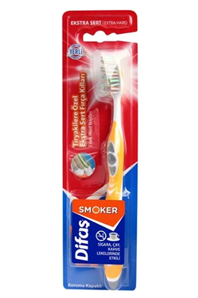2 ADET  Difaş Diş Fırçası Smokers