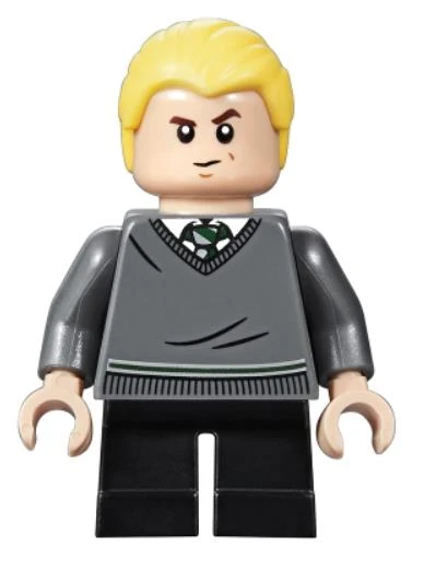 Lego Minifigür Draco Malfoy Slytherin Sweater hp148 ürün görseli