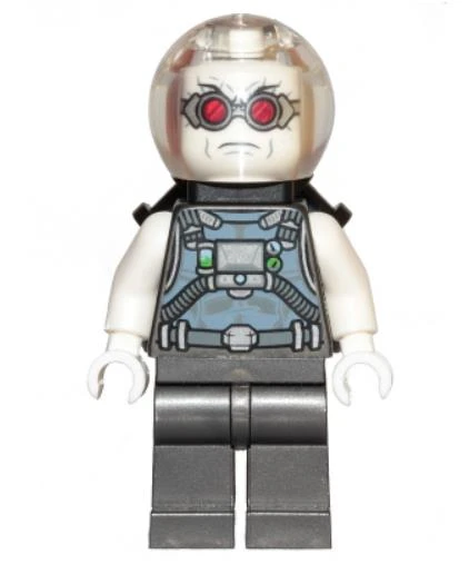 Lego Minifigür Mr. Freeze Pearl Dark Gray sh0621 ürün görseli 1