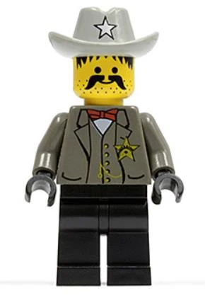 Lego Minifigür Sheriff (Wild Wyatt West / Duke) ww021 ürün görseli