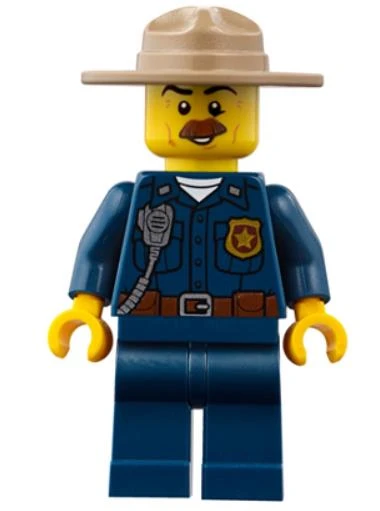 Lego Minifigür Mountain Police Chief Male cty0870 ürün görseli