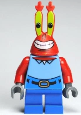 Lego Minifigür SpongeBob SquarePants Mr.Krabs bob023 ürün görseli