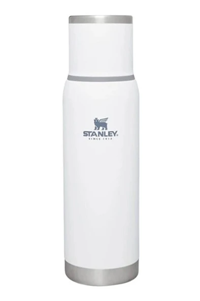 2 ADET  Stanley Adventure To-Go Vakumlu Paslanmaz Çelik Termos Polar 1 Litre- Beyaz ürün görseli