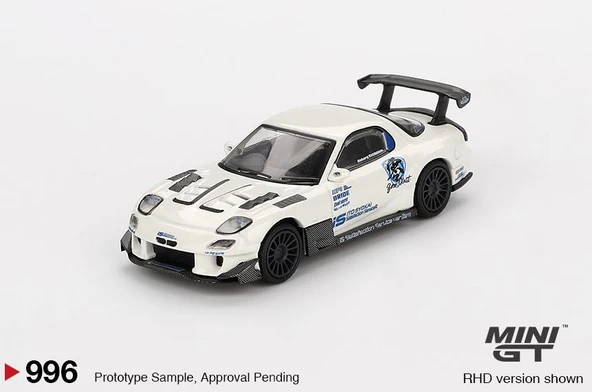 Mini GT Mazda RX-7 (FD3S) Itosyoukai Rei-gouki with RE Amemiya 996 - Resim 2