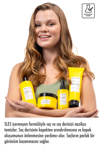 Kepeğe Karşı Etkili Sülfatız Şampuan 400 ML | Normal/Yağlı Saçlar | Sülfatsız,Tuzsuz,Vegan Şampuan - 4