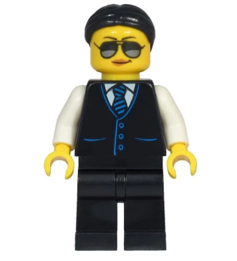 Lego Minifigür Limousine Driver Female cty1212 ürün görseli