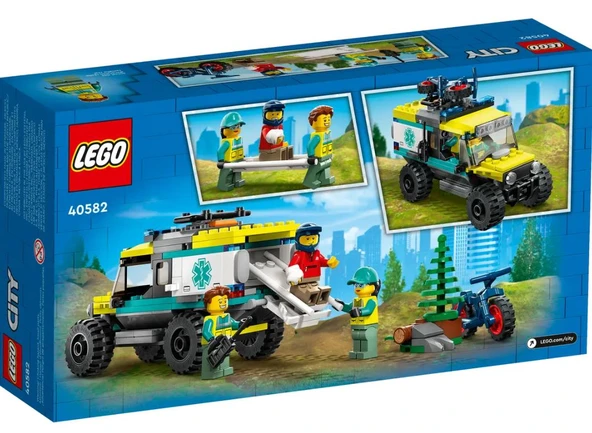 Lego City 40582 4x4 Off-Road Ambulance Rescue - Resim 3