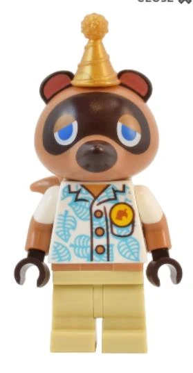 Lego Minifigür Animal Crossing Tom Nook ani001 ürün görseli