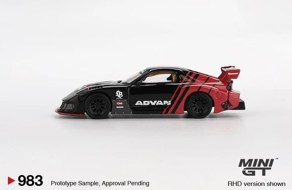 Mini GT Mazda RX-7 LB-Super Silhouette Advan 983 - Resim 4