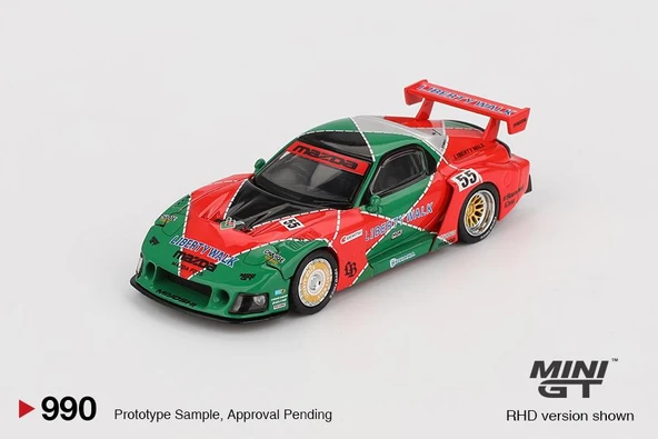 Mini GT Mazda RX-7 LB-Super Silhouette 787B 990 - Resim 2