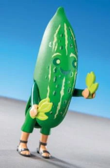Playmobil Figures 71761 Series 27 - Cucumber Costume ürün görseli