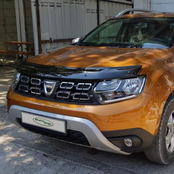CAPPAFE Dacia Duster Ön Kaput Koruyucu Rüzgarlık 3mm (ABS) 2018- - 2