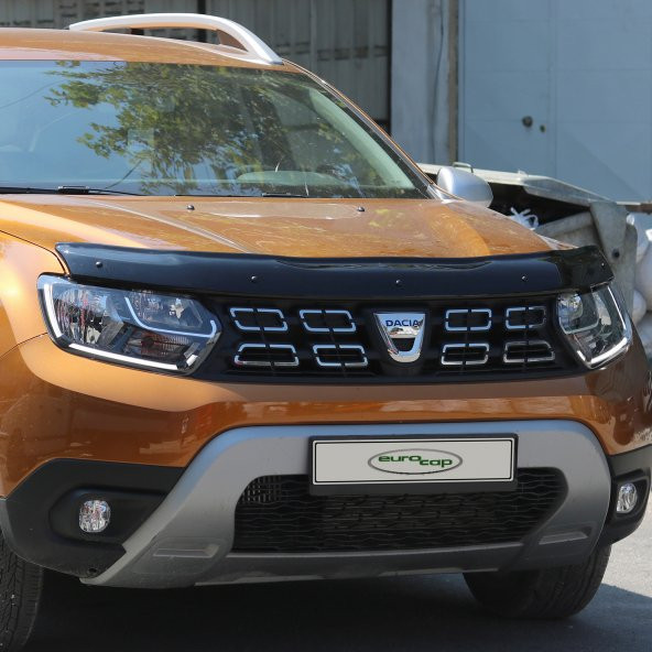 CAPPAFE Dacia Duster Ön Kaput Koruyucu Rüzgarlık 3mm (ABS) 2018- - 4