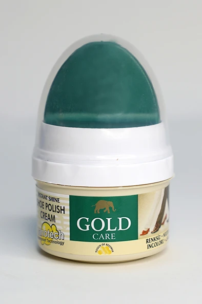 2 ADET  Goldcare Ayakkabı Boyası Krem 60 ml Naturel ürün görseli 1