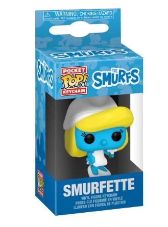 Funko Pop Pocket Keychain The Smurfs Smurfette ürün görseli