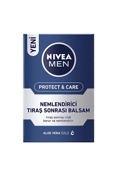 3 ADET  Nivea Men Tıraş Sonrası Balsam ProtectCare 100 ml