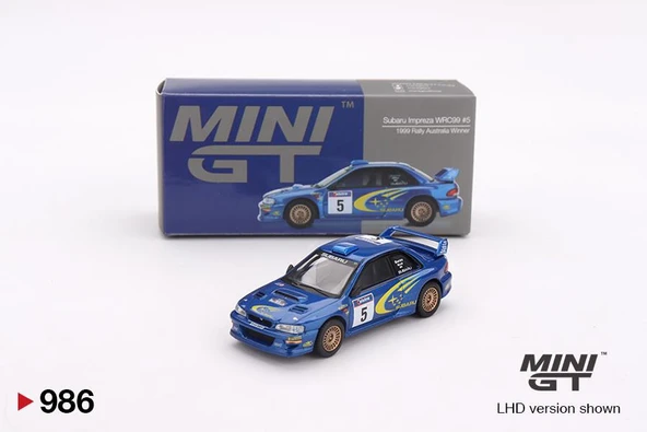 Mini GT Subaru Impreza WRC98 1998 Rally Monte-Carlo 3rd Place #3 975 ürün görseli