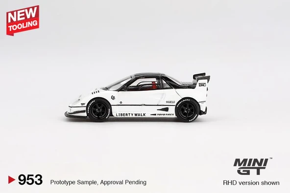 Mini GT Mazda AZ-1 Liberty Walk LB40 White 2024 Tokyo Auto Salon 953 - Resim 4
