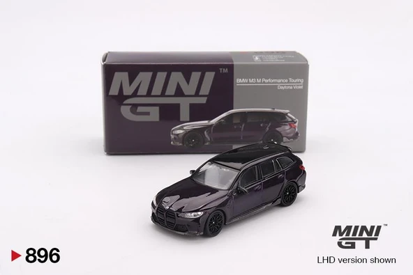 Mini GT BMW M3 M Performance Touring Daytona Violet 896 ürün görseli