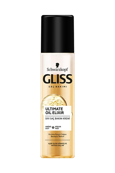 3 ADET  Gliss Sıvı Sac Kremi 200 Ml ürün görseli