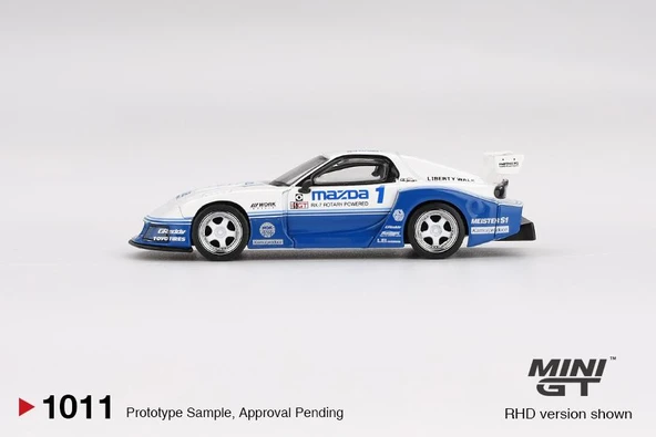 Mini GT MAZDA RX-7 LB-Super Silhouette IMSA 1011 - Resim 4