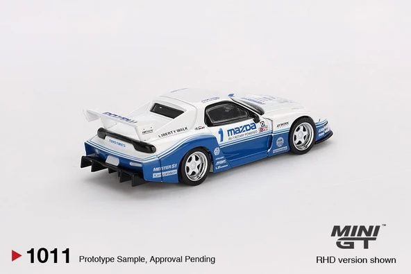 Mini GT MAZDA RX-7 LB-Super Silhouette IMSA 1011 - Resim 3