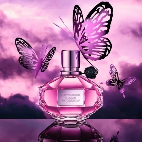 Viktor&Rolf Flowerbomb Nectar EDP 90 ml Kadın Parfümü - Resim 9