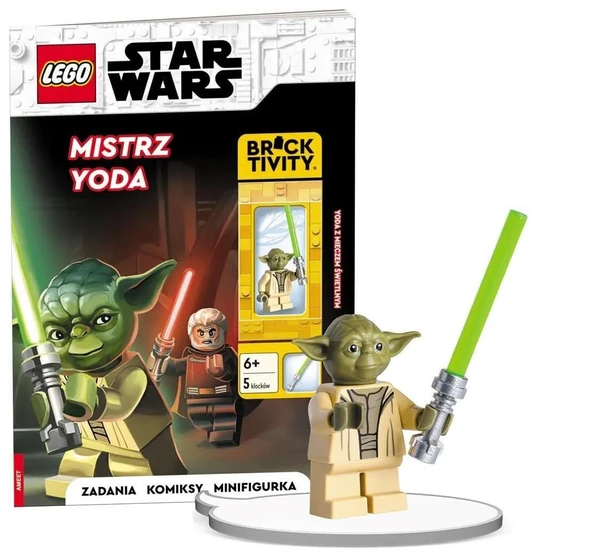 Lego Star Wars Mistrz Yoda - Yoda Minifigure (Lehçe) - Resim 2