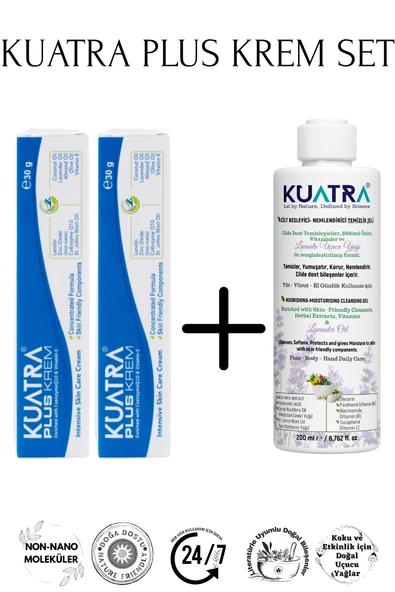 Kuatra Plus Krem Set ürün görseli