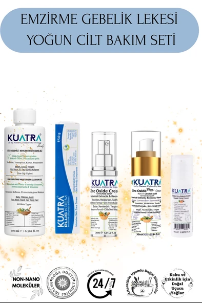 Kuatra Emzirme-pişik- Gebelik Lekesi- Yoğun Cilt Bakım Seti- Cildin Sevdiği Güçlü Formüller ürün görseli