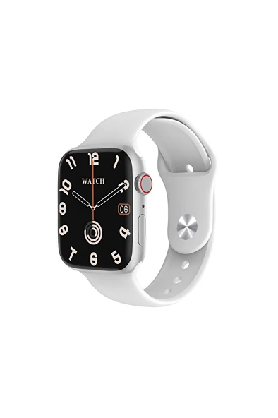 3 ADET  Hytech W59 mini IOS ve Android Uyumlu MActive 1.74 inch IPS screen Gümüş Akıllı Saat