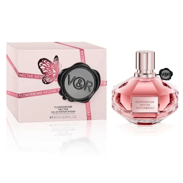 Viktor&Rolf Flowerbomb Nectar EDP 90 ml Kadın Parfümü - Resim 3