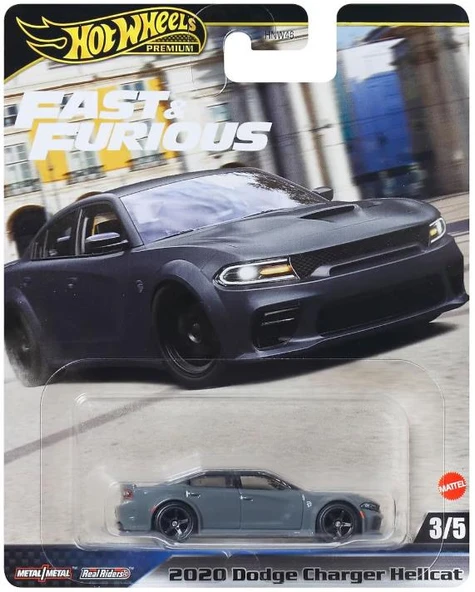 Hot Wheels Premium Fast & Furious 202 Dodge Charger Hellcat JBL96 ürün görseli