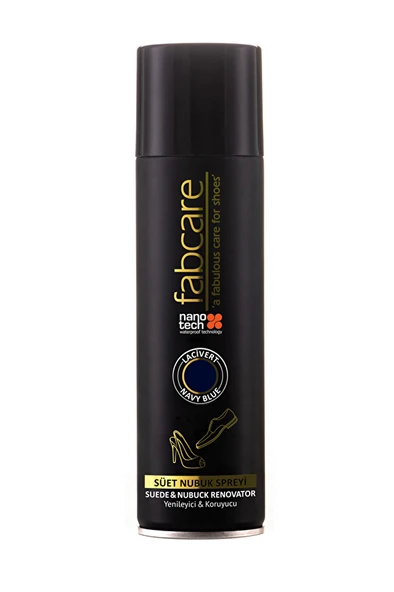 3 ADET  Fabcare Ayakkabı Boyası Sprey Suet Lacivert ürün görseli 1