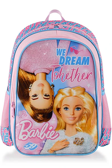 3 ADET  Okul Çantası Barbie Hawk Dream