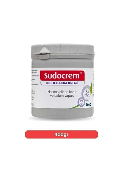 3 ADET  Sudocrem Bebek Bakım Kremi 400 Gr