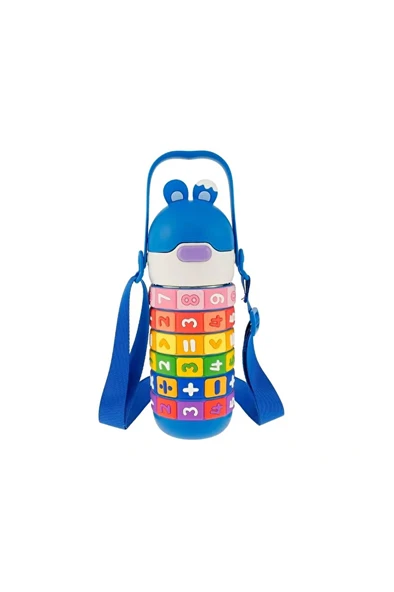 3 ADET  Vagonlife Çelik Termos 430 ml Mavi VGN-30031 ürün görseli