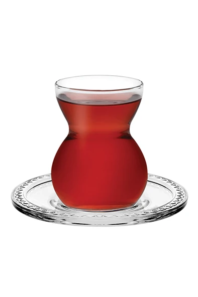 3 ADET Paşabahçe Etnik Çay Seti 6'lı