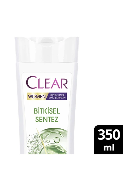 4 ADET   Clear Women Bitkisel Sentez Şampuan 350 ml ürün görseli 1